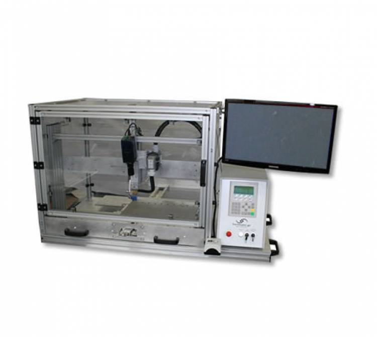 Hot Bar Soldering System with sliding table